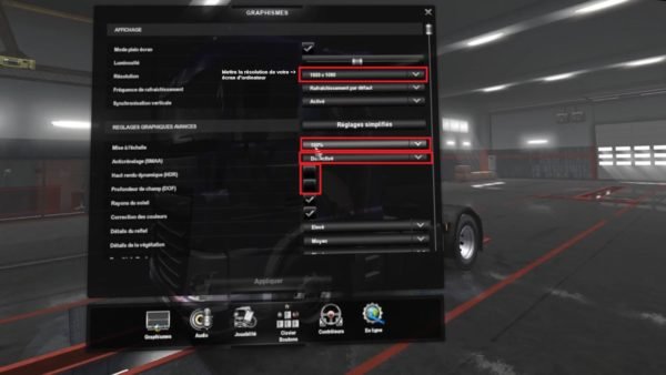 Euro truck simulator 2 config cfg настроить