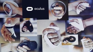 Plusieurs prototypes d'Oculus Touch