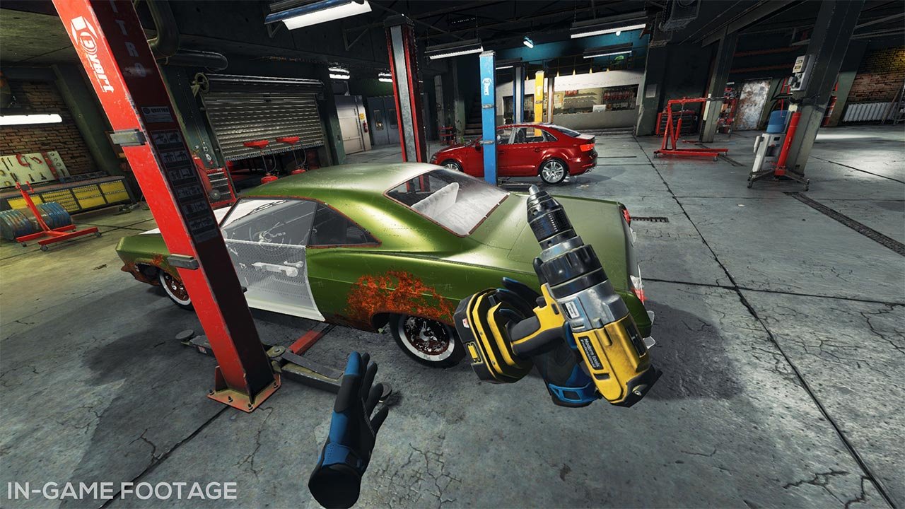 Car mechanic simulator машины