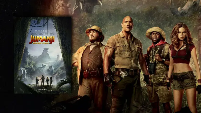 JUMANJI EPISODE #2 LE VRAI JEU OFFICIEL TAILLE RÉELLE DU FILM