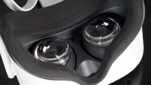 L'Oculus Quest 2 et sa protection faciale d'origine