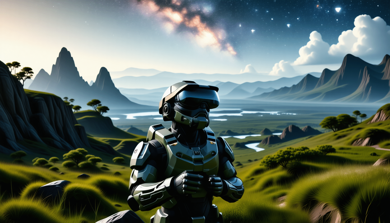 plongez dans l'univers épique de halo: combat evolved comme jamais auparavant ! découvrez une expérience immersive en réalité virtuelle, où l'action et l'aventure prennent vie autour de vous. préparez-vous à combattre des extraterrestres et à explorer des mondes fascinants dans cette révolution vidéoludique.