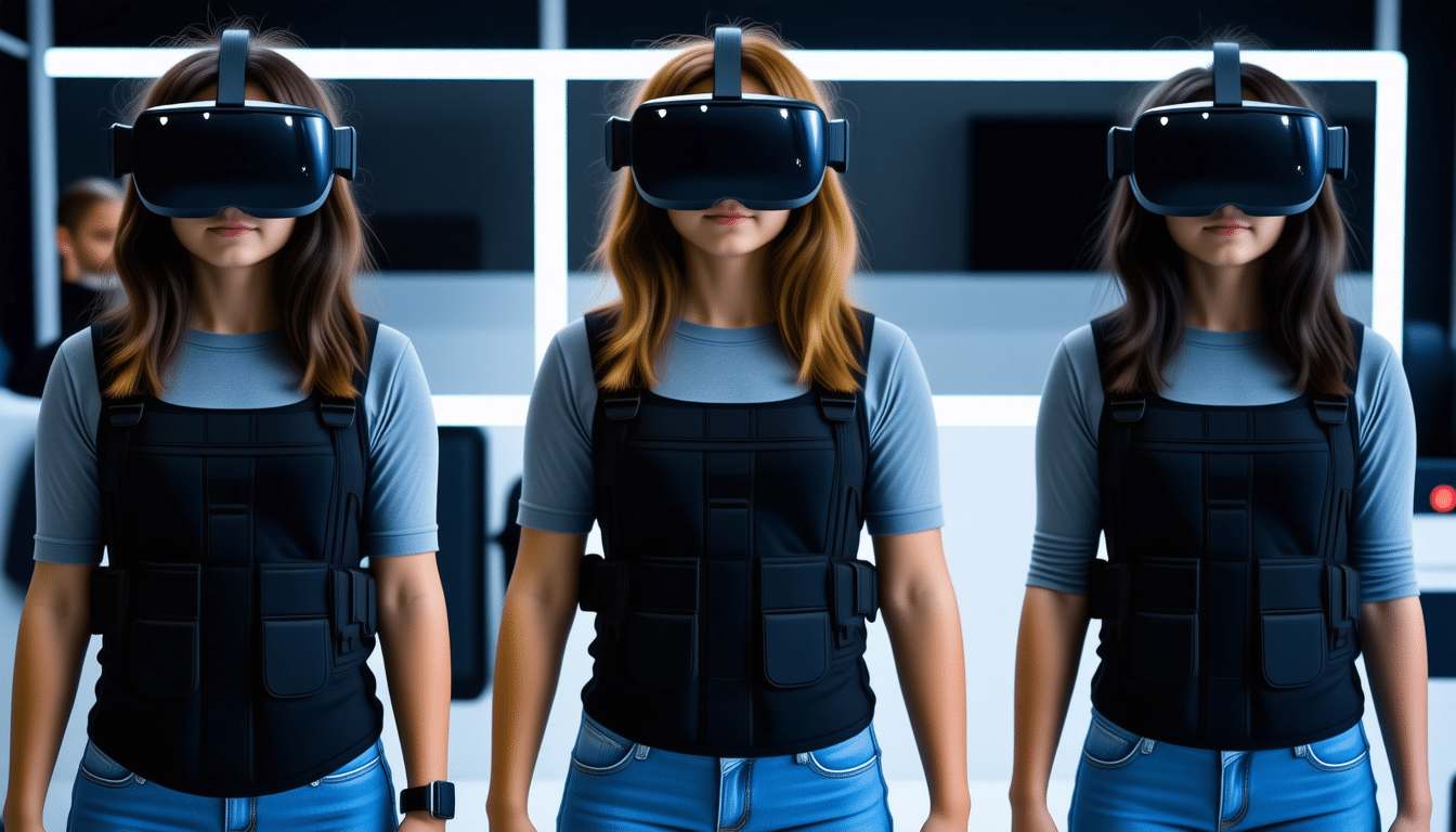 découvrez les trois nouveaux gilets haptiques de bhaptics, spécialement conçus pour la réalité virtuelle. plus légers et à prix réduit, ces gilets révolutionnent votre expérience immersive en vous offrant des sensations inédites. plongez dans un monde interactif comme jamais auparavant!