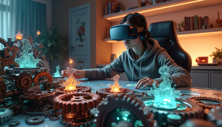 découvrez gears & goo, un jeu de défense de tours révolutionnaire qui tire parti du suivi des mains et des yeux sur apple vision pro. plongez dans un univers captivant où stratégie et innovation se rencontrent, offrant une expérience immersive et interactive comme jamais auparavant.