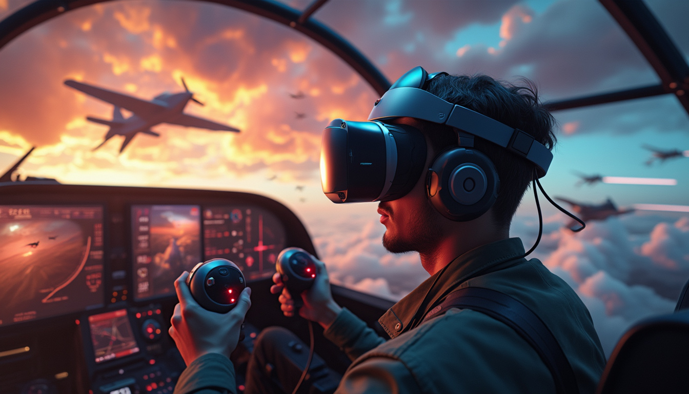 Le simulateur de combat aérien en réalité virtuelle ‘Aces of Thunder’ prévu pour sortir cette année