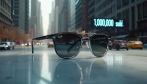 découvrez comment les lunettes meta de ray-ban ont franchi le cap symbolique du million d'unités vendues en 2024, alliant style et technologie pour révolutionner notre façon de voir le monde.