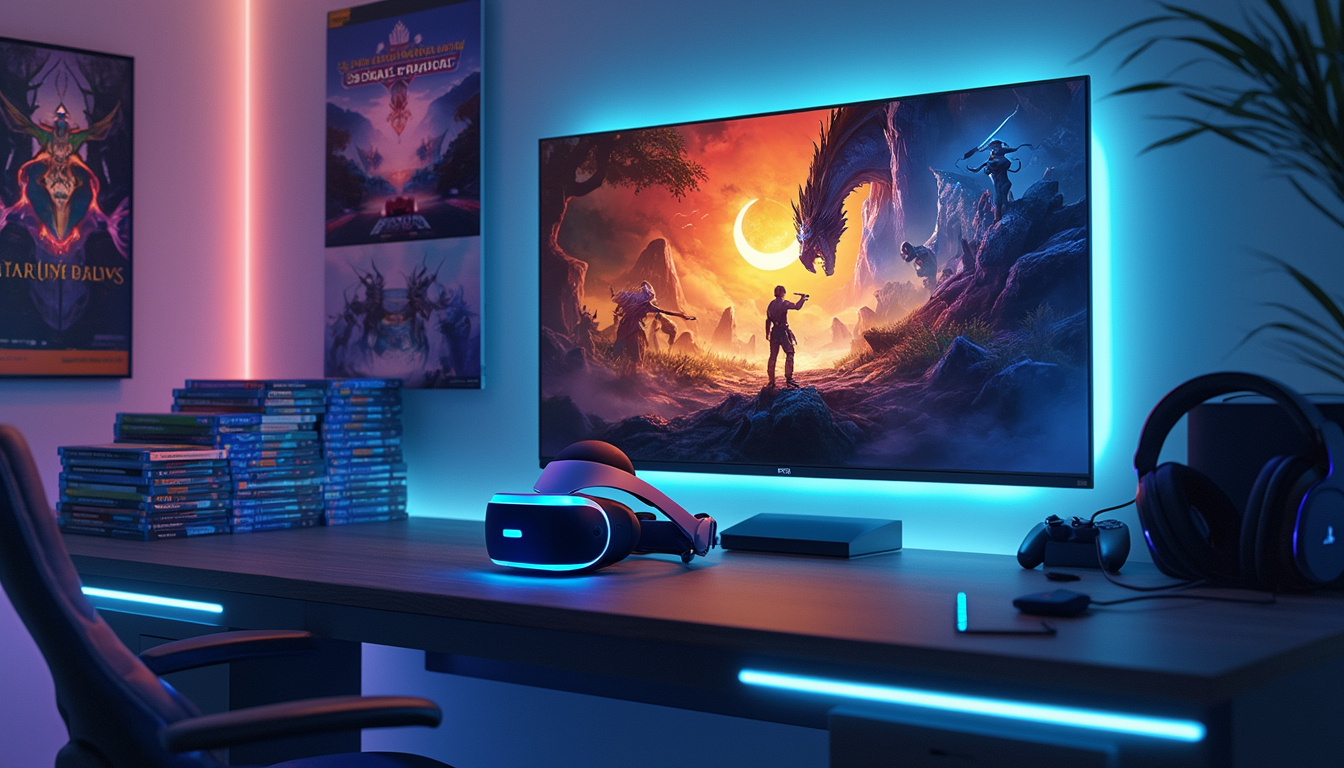 Sony dévoile les jeux les plus téléchargés de PSVR 2 en 2024