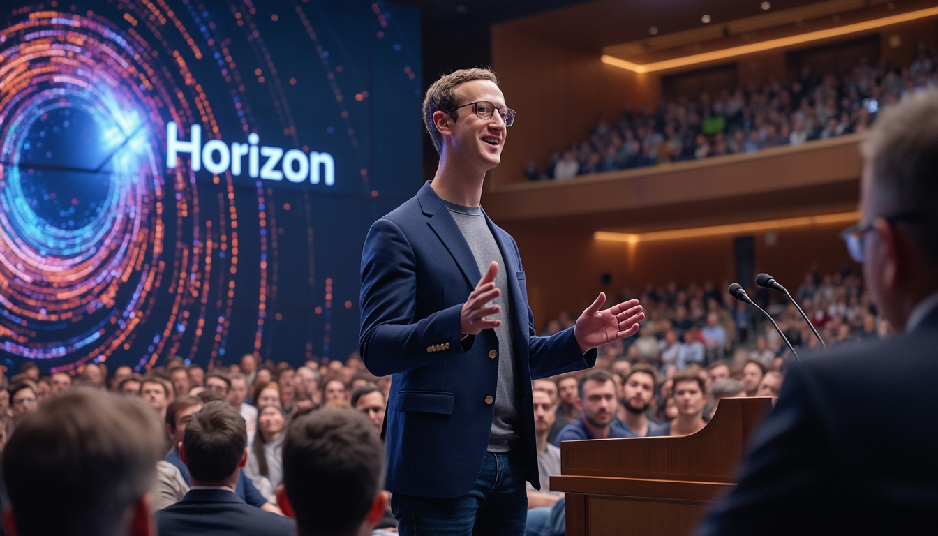 Zuckerberg annonce des investissements d’envergure pour rendre Horizon visuellement éblouissant