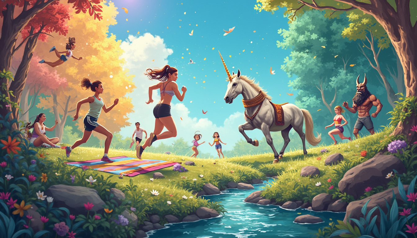 découvrez 'fitness fables', une expérience unique alliant entraînement dynamique et aventure fantastique, disponible sur quest ce mois-ci. plongez dans un monde captivant où le fitness rencontre l'imaginaire, et transformez votre routine d'exercice en une exploration palpitante !