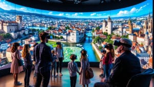 découvrez besançon comme jamais auparavant grâce à nos salles de réalité virtuelle. plongez dans l'histoire de cette ville fortifiée et explorez ses monuments emblématiques sous un nouvel angle captivant. une expérience immersive à ne pas manquer !