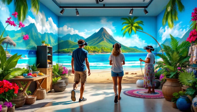 découvrez saint-paul à travers une expérience immersive en réalité virtuelle qui met en valeur la richesse de la culture réunionnaise. explorez des salles vr fascinantes et plongez au cœur des traditions, de l'art et de l'histoire de la réunion. une aventure unique qui ravira les passionnés de culture et de technologie.