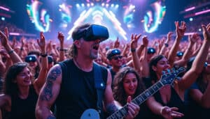 découvrez notre expérience immersive sur scène avec metallica grâce à apple vision pro. plongez dans un concert inoubliable et vivez des moments uniques aux côtés du groupe légendaire, le tout dans un univers virtuel captivant.