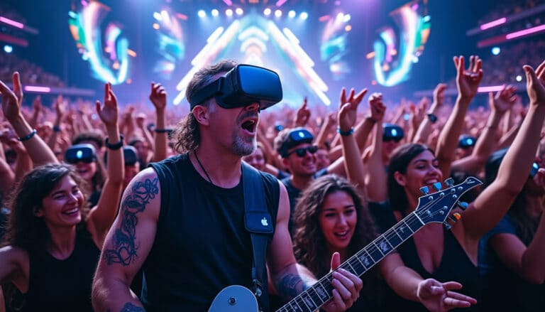découvrez notre expérience immersive sur scène avec metallica grâce à apple vision pro. plongez dans un concert inoubliable et vivez des moments uniques aux côtés du groupe légendaire, le tout dans un univers virtuel captivant.
