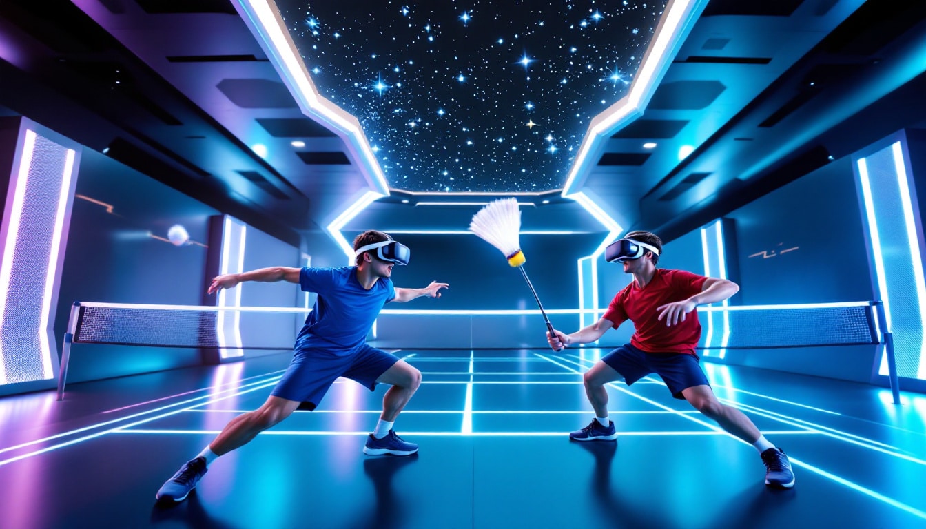 découvrez badminton time vr, un jeu immersif qui révolutionne le badminton en réalité virtuelle, disponible sur ps vr2 le mois prochain. préparez-vous à vivre des matchs palpitants et à perfectionner vos skills dans un environnement interactif et dynamique. ne manquez pas cette expérience unique qui allie sport et technologie !