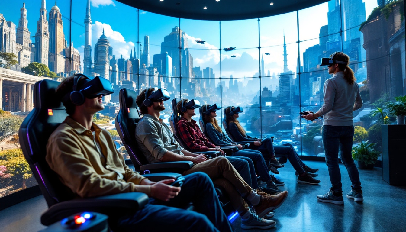 découvrez les meilleures salles de réalité virtuelle et d'aventure à lyon et dans le rhône (69). plongez dans des expériences immersives uniques qui raviront les amateurs de sensations fortes et de nouveauté. préparez-vous à vivre des moments inoubliables en famille ou entre amis.