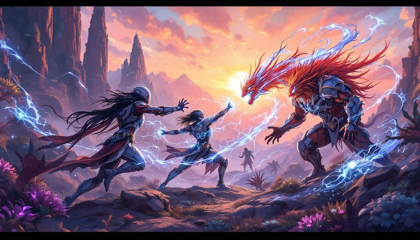 plongez dans l'univers de cronos the new dawn : explorez des combats palpitants et maîtrisez les mécanismes de fusion des créatures pour créer des alliances puissantes. préparez-vous à une aventure incroyable remplie de stratégies et de surprises !