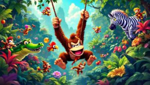 découvrez les dernières révélations croustillantes sur l'univers de donkey kong dans notre article : plongez dans les secrets des méchants, rencontrez les alliés inattendus et explorez la nouvelle capacité fascinante de transformation en zèbre. ne manquez pas les nouvelles aventures palpitantes qui vous attendent !