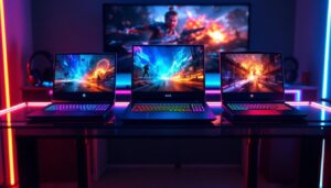 découvrez notre sélection des meilleurs ordinateurs portables gaming, alliant performance, design et technologie avancée pour une expérience de jeu immersive. trouvez le modèle parfait pour vos besoins et faites passer votre gaming au niveau supérieur !