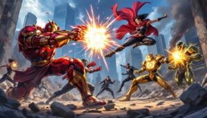 découvrez marvel tokon : fighting souls, le jeu de combat qui redéfinit l'univers des super-héros avec des affrontements épiques et des mécaniques de jeu novatrices. plongez dans des combats intenses et revivez l'excitation des duels entre vos personnages préférés dans cette nouvelle aventure palpitante.