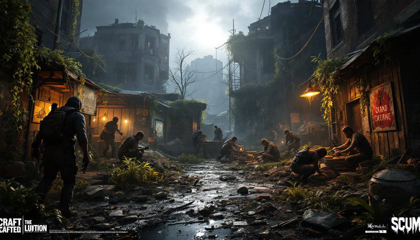 découvrez scum, le jeu de survie qui cartonne sur steam après sept ans d'accès anticipé. plongez dans un univers réaliste où stratégie et compétences sont essentielles pour survivre. rejoignez des milliers de joueurs dans cette aventure palpitante et explorez des mécaniques de jeu innovantes qui redéfinissent le genre.