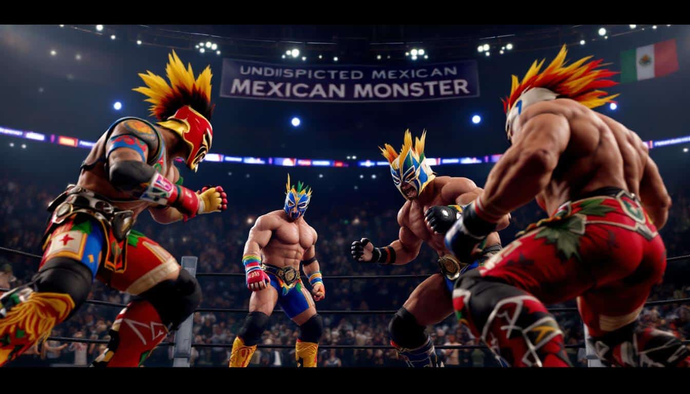 découvrez le pack de combattants dlc 'monstre mexicain' d'undisputed ! plongez dans l'action avec de nouveaux personnages puissants, des compétences uniques et des combats épiques. renforcez votre expérience de jeu et dominez l'arène avec ce contenu exclusif.