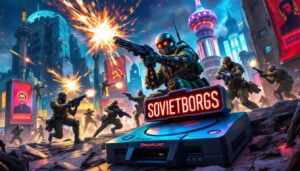 découvrez 'sovietborgs', le nouveau jeu de tir sur dreamcast, maintenant en campagne sur indiegogo ! rejoignez-nous pour vivre une aventure explosive mêlant action et stratégie dans un univers rétro-futuriste. soutenez notre projet et faites partie de l'histoire de ce jeu unique !