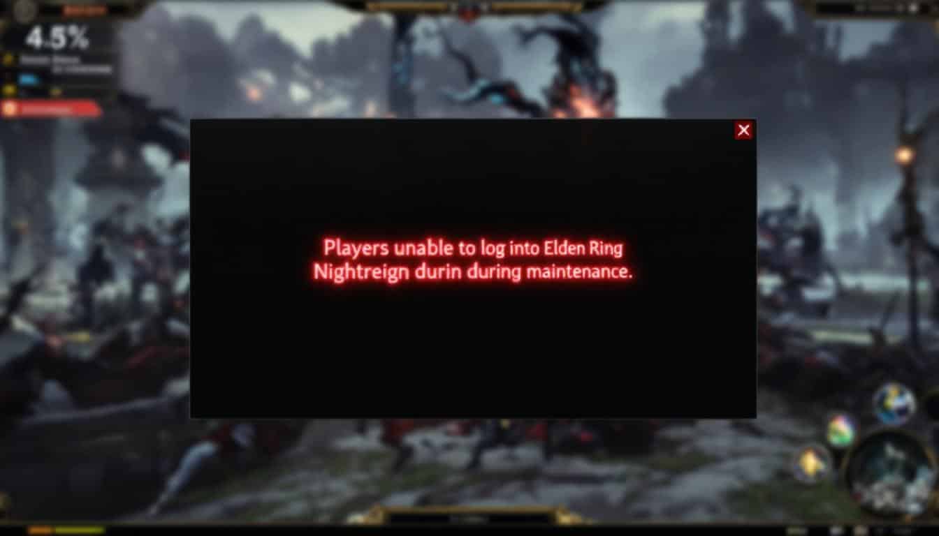 découvrez tout ce qu'il faut savoir sur la maintenance imminente d'elden ring nightreign. restez informé des nouveautés, améliorations et impact sur votre expérience de jeu. ne manquez aucune information essentielle pour profiter pleinement de cette mise à jour tant attendue!