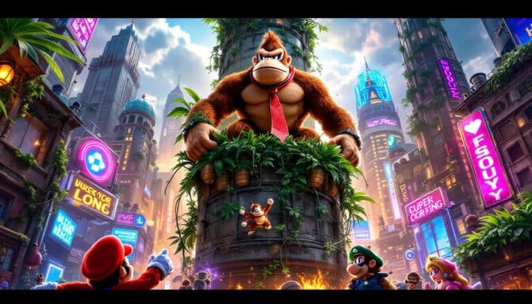 découvrez le trailer époustouflant de l'adaptation en live-action de donkey kong ! plongez dans un univers dynamique où l'aventure et l'humour sont au rendez-vous. ne manquez pas cette expérience cinématographique qui ravira les fans de la franchise et les nouveaux venus. préparez-vous à être émerveillé par des graphismes surprenants et une histoire captivante !