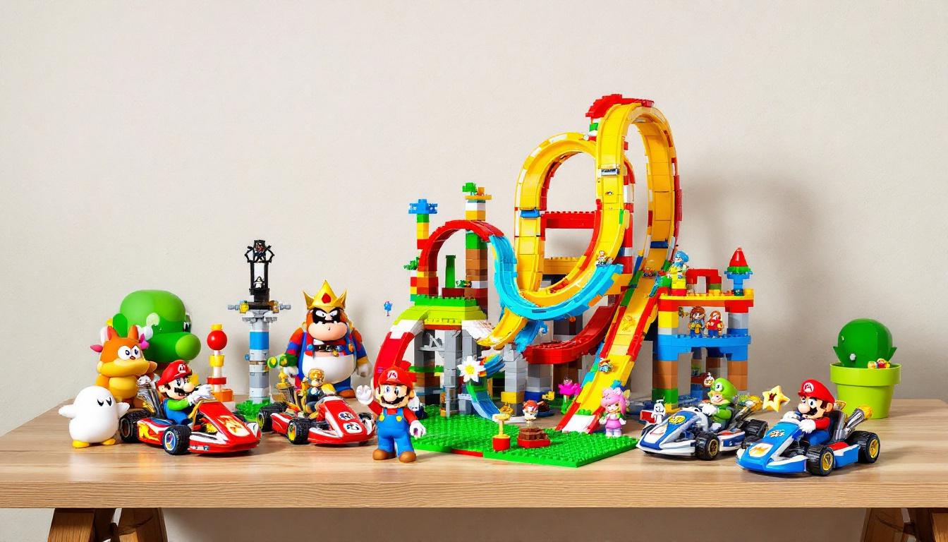 plongez dans l'univers de lego avec les cinq nouveaux ensembles inspirés de mario kart ! ne manquez pas les offres exceptionnelles sur la gamme originale et préparez-vous à des heures de construction et de jeu. parfait pour les fans de tous âges !