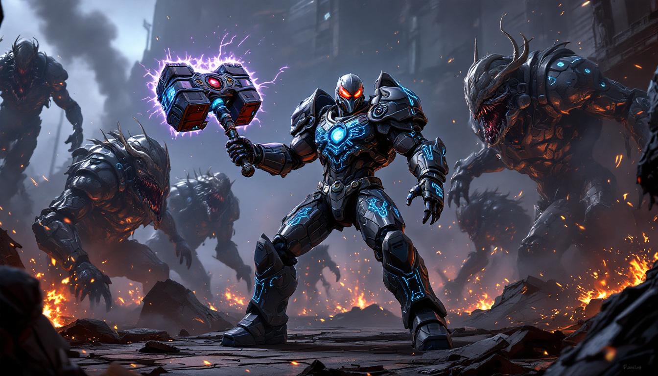 découvrez les premières images de borderlands 4, mettant en scène amon et son arsenal dévastateur pour affronter les terrifiants monstres du vault. nouveautés, gameplay intense et armes inédites vous attendent dans ce nouvel opus très attendu.