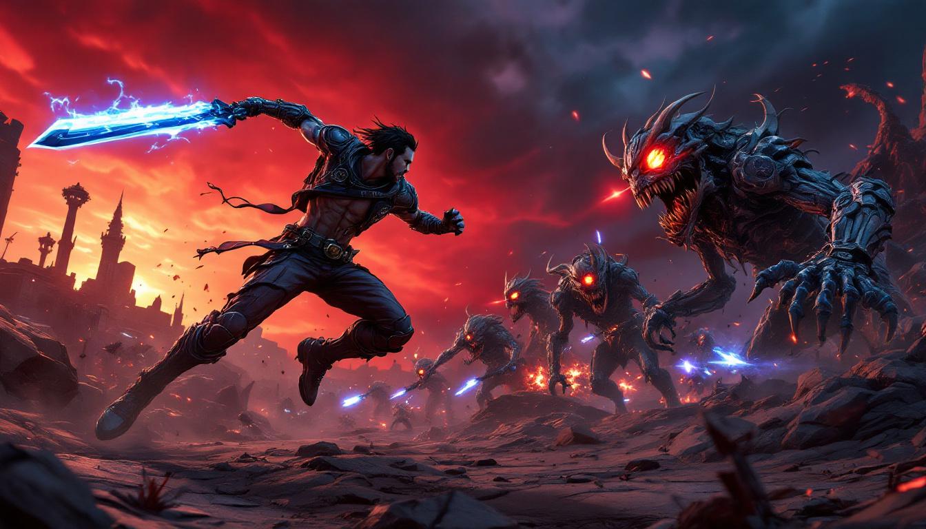 découvrez un aperçu inédit de borderlands 4, mettant en lumière amon et son arsenal redoutable pour affronter les terrifiants monstres du vault. infos exclusives et action garantie !