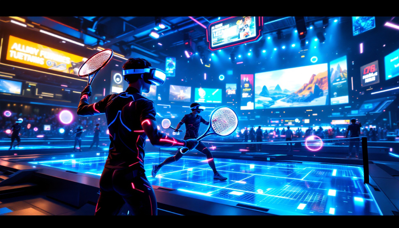 participez au tournoi en direct de ‘tennis esports’ à las vegas ! un événement unique de tennis en réalité virtuelle avec 100 000 $ de récompenses à la clé. découvrez l’avenir du sport aujourd’hui.