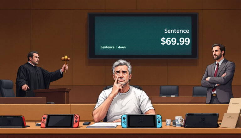 un vendeur de modchips pour nintendo switch a été condamné à verser 2 millions de dollars de dommages-intérêts à nintendo, suite à une décision judiciaire protégeant les droits de la firme japonaise contre le piratage.