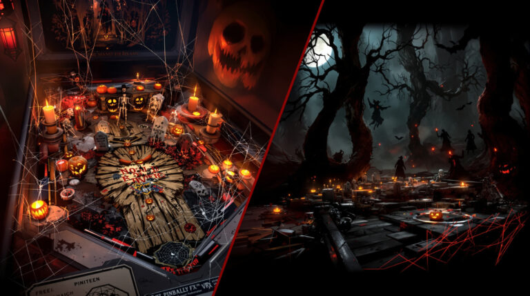 découvrez deux nouvelles tables effrayantes dans pinball fx vr à l'occasion d'halloween. plongez dans une expérience immersive et affrontez des défis terrifiants dans ce jeu de flipper en réalité virtuelle !
