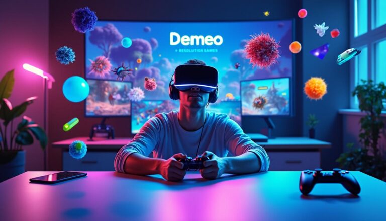 resolution games annonce l'arrivée de demeo sur le casque de réalité mixte galaxy xr de samsung, offrant une expérience immersive inédite aux amateurs de jeux de rôle en réalité augmentée et virtuelle.