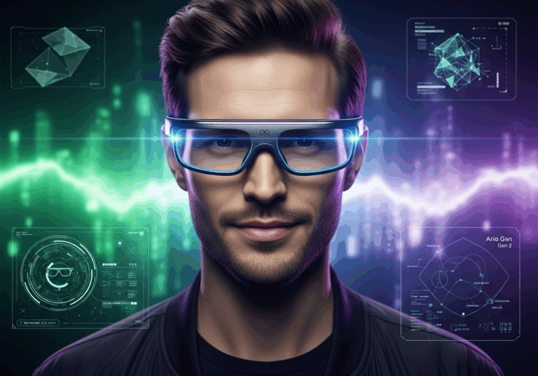 Meta booste la réalité augmentée avec ses lunettes Aria Gen 2