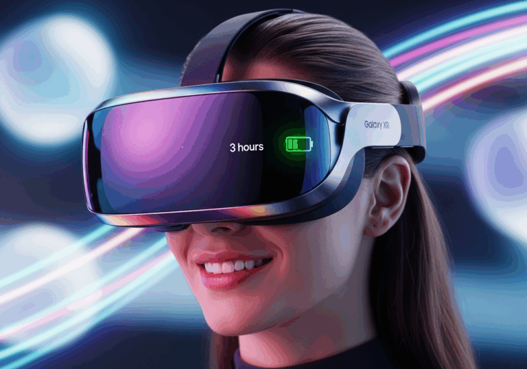 Vous serez étonné par l’autonomie du Galaxy XR face à ses rivaux