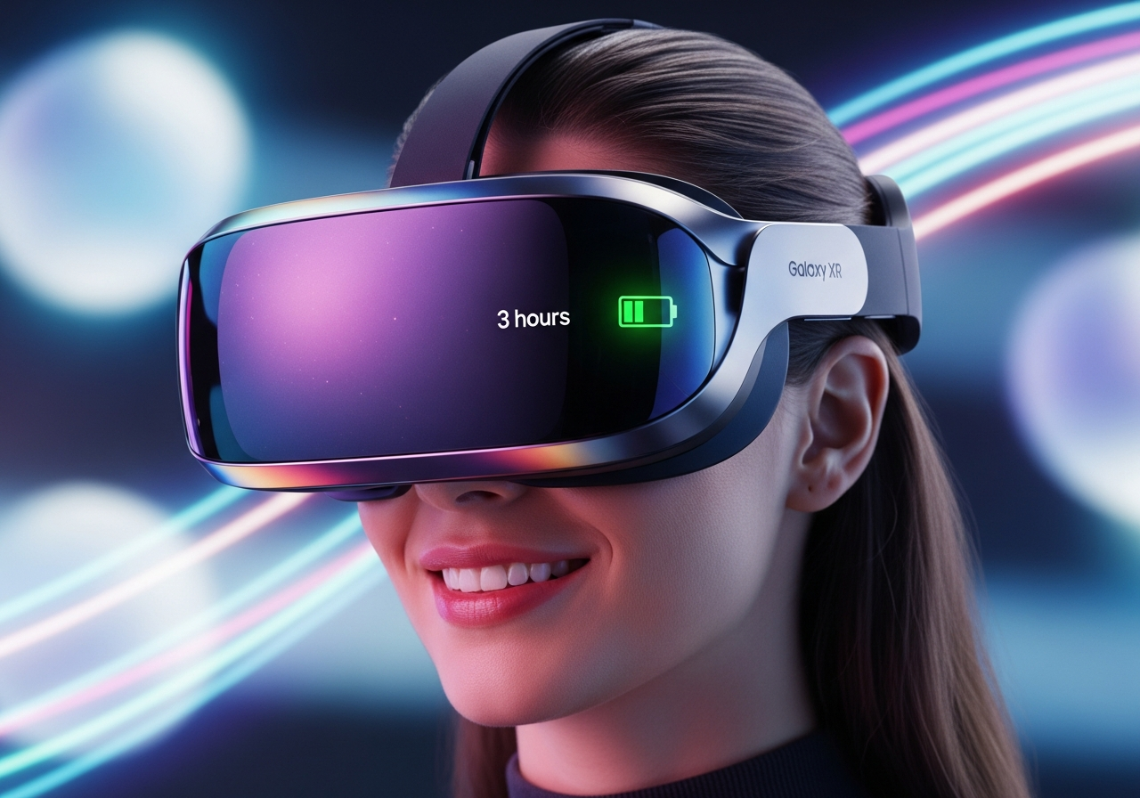 Vous serez étonné par l’autonomie du Galaxy XR face à ses rivaux