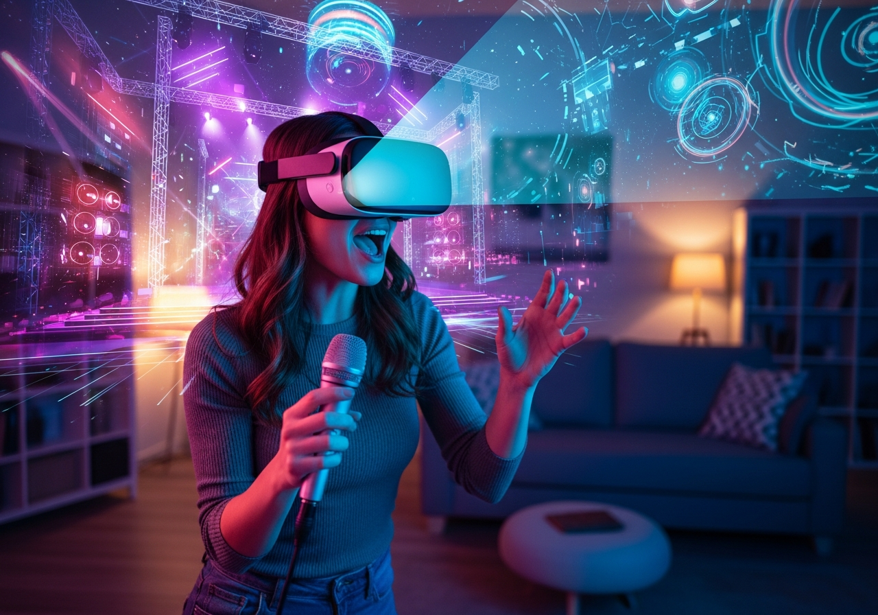 Jouez, chantez et créez dans un monde magique via cette appli VR