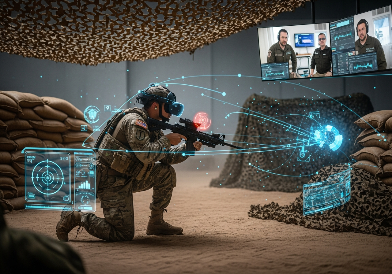 La formation militaire passe à la vitesse supérieure grâce à la réalité mixte