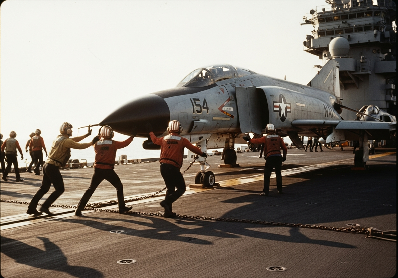 Apple propose 14 minutes d’adrénaline sur le pont d’un porte-avions US