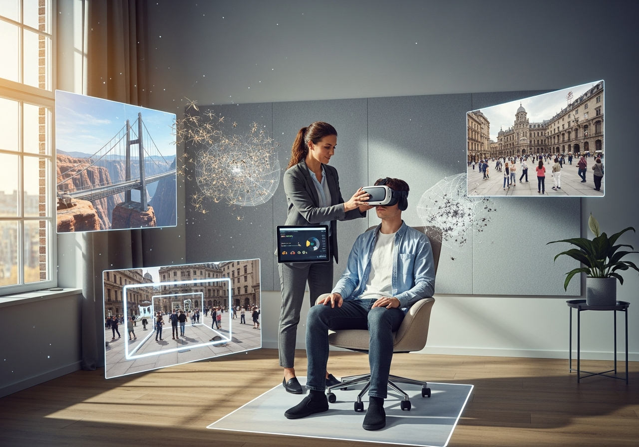 La réalité virtuelle, une nouvelle aide précieuse pour la santé mentale