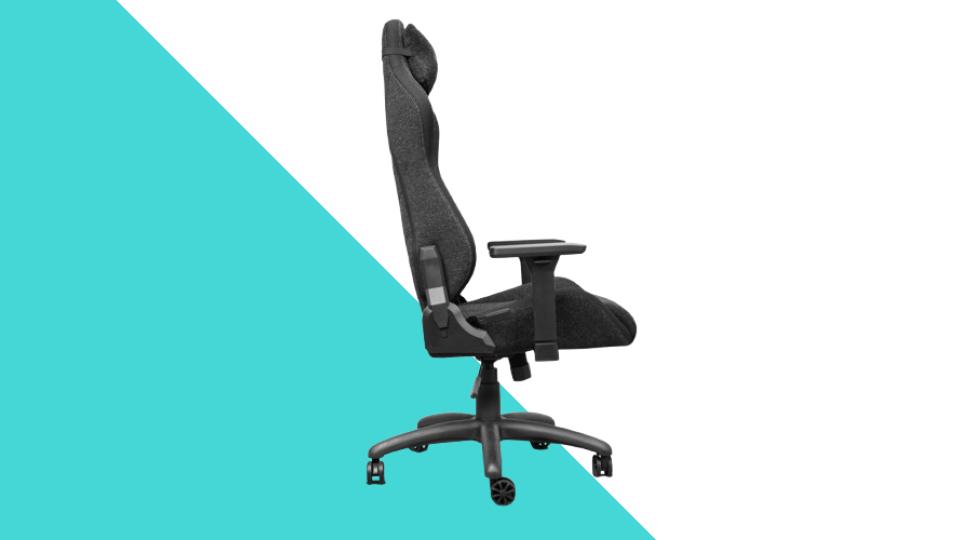 Vue de profil de la chaise GXT 723 Ruya Fabric de Trust