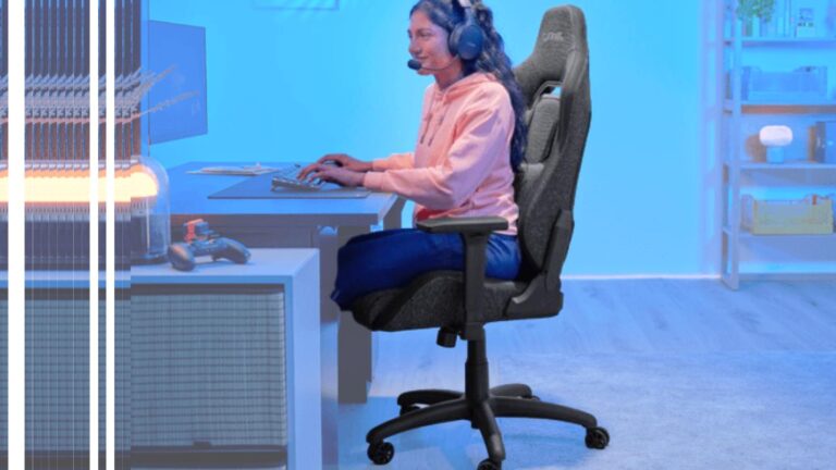 J’ai testé la chaise GXT 723 Ruya Fabric de Trust : bonne option gaming & bureau ?