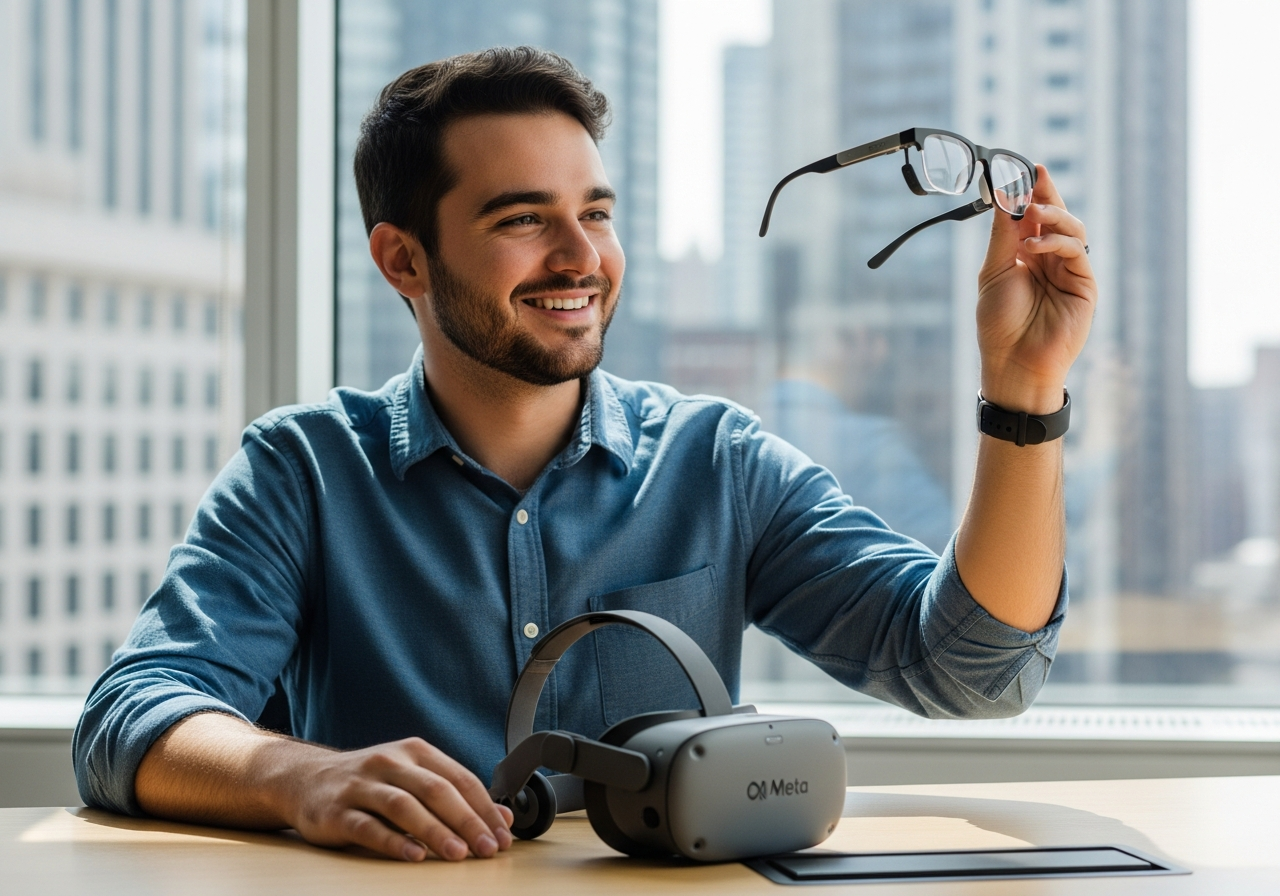 Meta tue le Metaverse pour ses lunettes IA stars