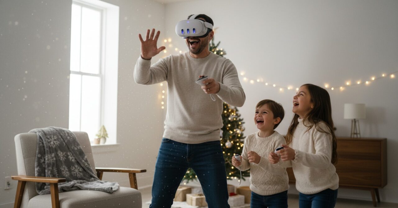 Vivre l'hiver autrement avec Meta Quest