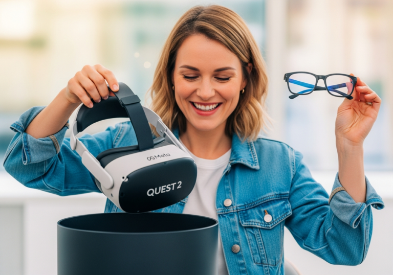 Meta tue le Metaverse pour ses lunettes IA stars