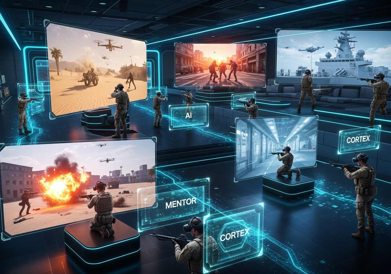 Cette technologie VR/AR rend les soldats invincibles