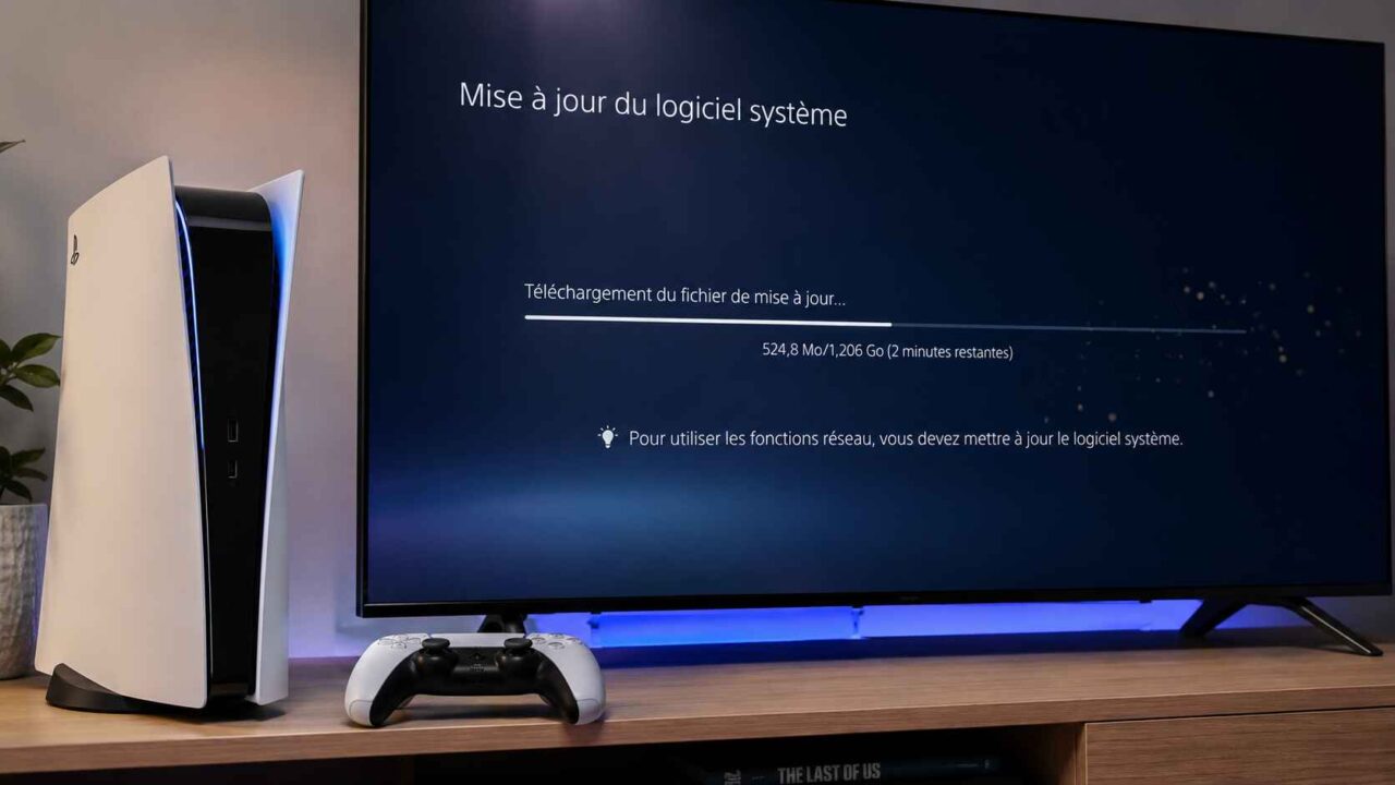 La mise à jour PS5 du 23 juillet 2026 cible l'interface système