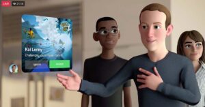 Marck Zuckerberg en avatar sur metaverse